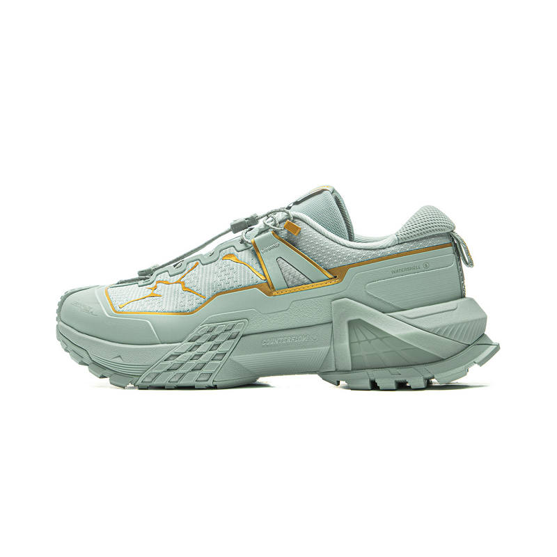 Li-Ning Li Ning Outdoor CF Tracing, Xingchuan Pro Cushioning Abrasion Resistant Cushioning, Wear Resistant Low top Hiking Shoes