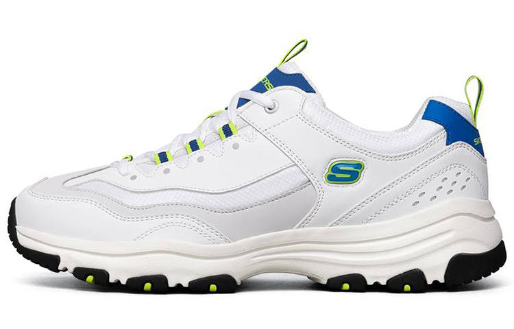 Skechers D'Lites I Conik Low Top Running Shoes White/Blue