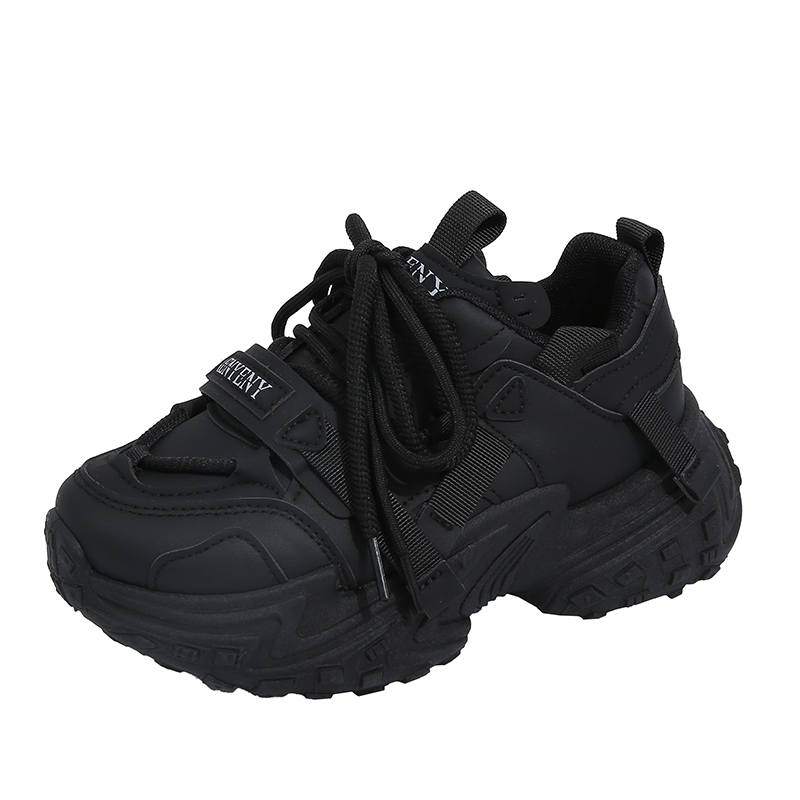 KLAOSD Fabric Slip Resistant Abrasion Resistant Low top Chunky Sneakers Women's