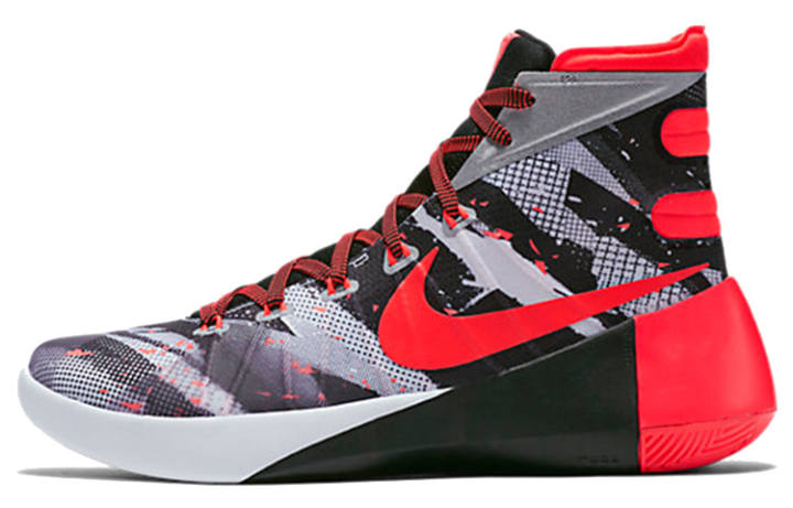 Nike Nike Hyperdunk 2015 White Bright Crimson Black