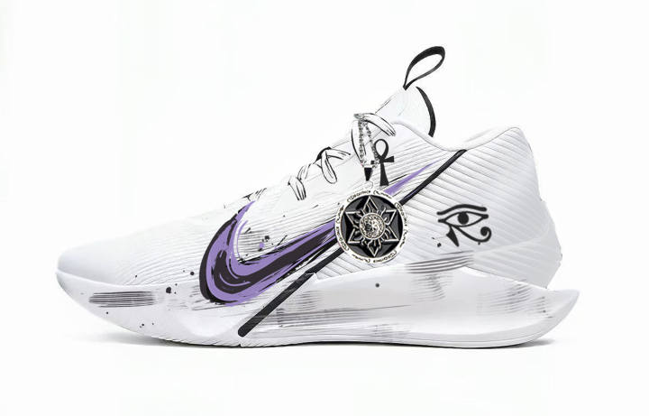 Nike Nike G.T. Jump Academy Ancient Deity Walk High top Basketball Shoes Men's Black Purple