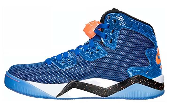 Jordan Jordan Spizike Forty 'Knicks Blue' Cushioning Abrasion Resistant Cushioning, Wear Resistant High top