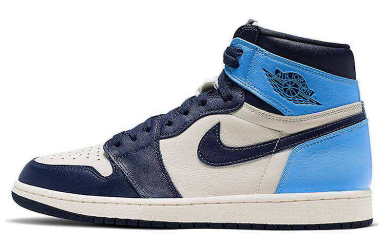 Jordan Jordan Air Jordan 1 Retro High OG Obsidian Trendy Cushioning Slip Resistant Abrasion Resistant High top