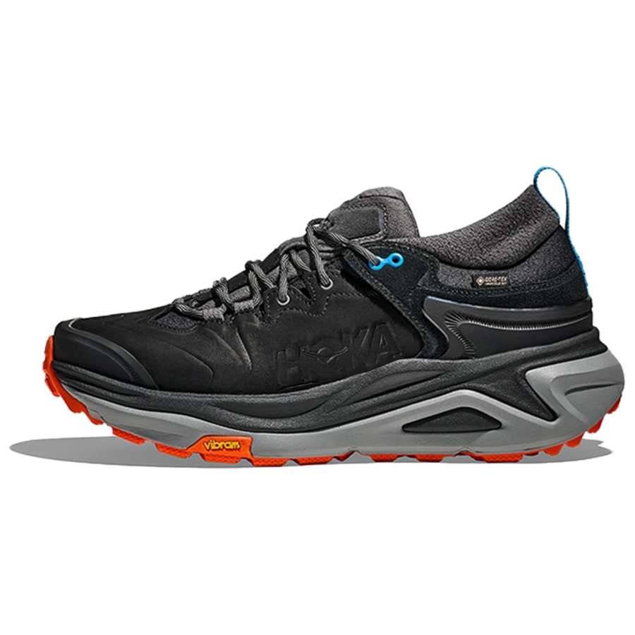 HOKA ONE ONE Kaha 3 Non Slip And Waterproof Breathable Low top Mountaineering Hiking Shoes Men's Black