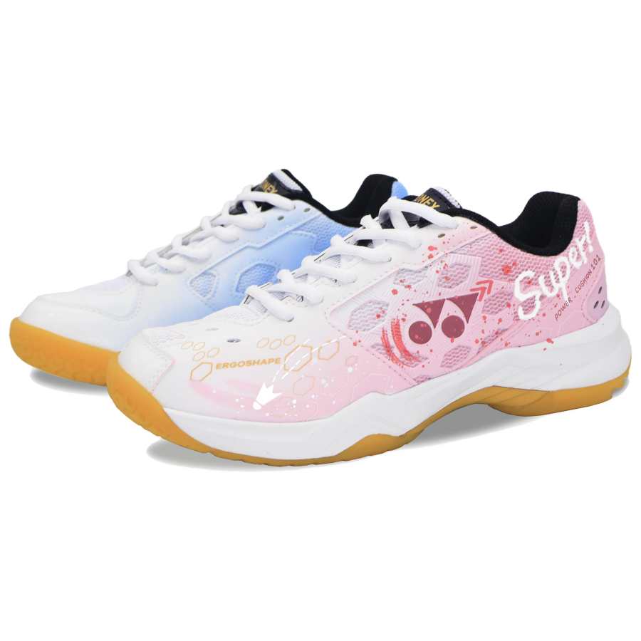 YONEX Power Cushion Two Tone Phantom Feather Cushioning, Wear Resistant Low top Badminton Shoes Unisex Dazzling Color