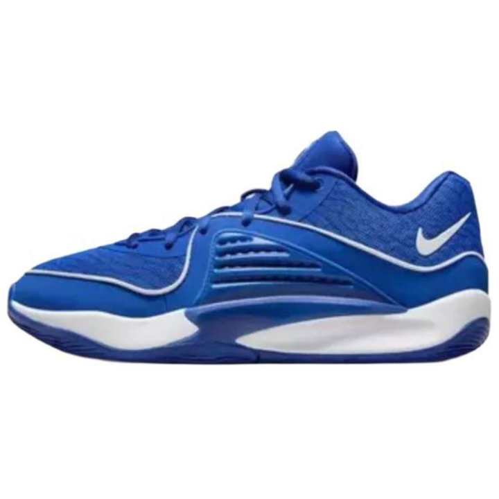 Nike Nike KD 16 Slip Resistant Abrasion Resistant Low top Basketball Shoes Men's Blue White International Version