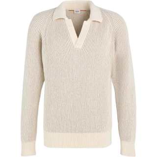 TOD'S Knitwear Men's Cream Polo Collar Moderate Other