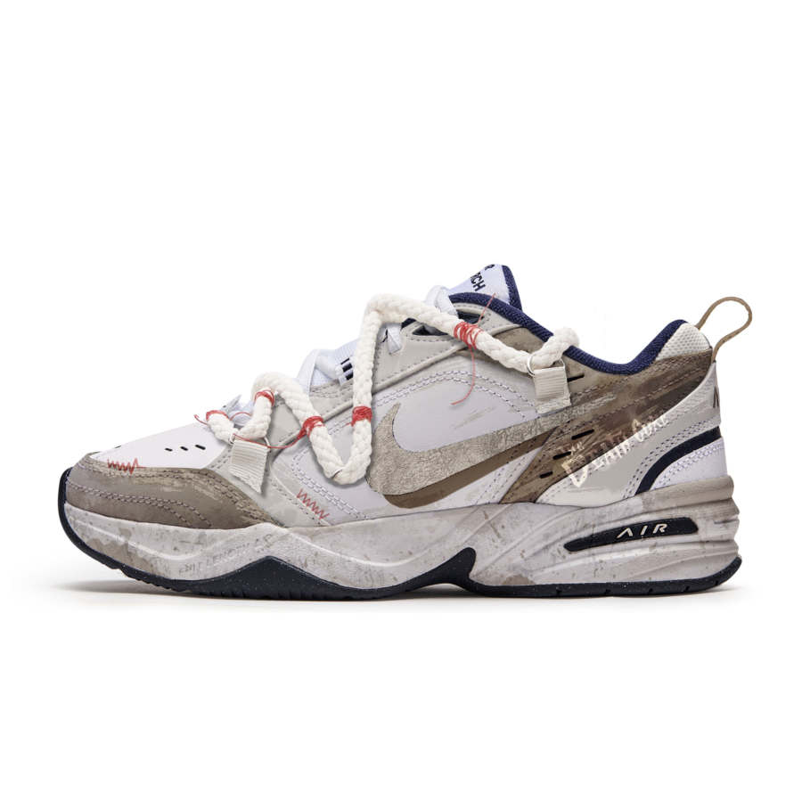 Nike Nike Air Monarch 4 Freedom Panda, Dream Silk Sand Dune Slip Resistant Abrasion Resistant