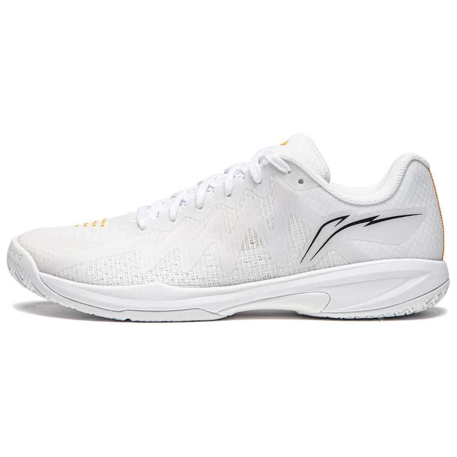 Li-Ning Li Ning Table Tennis Collection Abrasion Resistant Breathable Low top Table Tennis Shoes Unisex White