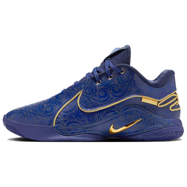 Nike Monopoly x Nike LeBron 22 Slip Resistant Abrasion Resistant Low top Basketball Shoes Unisex Blue