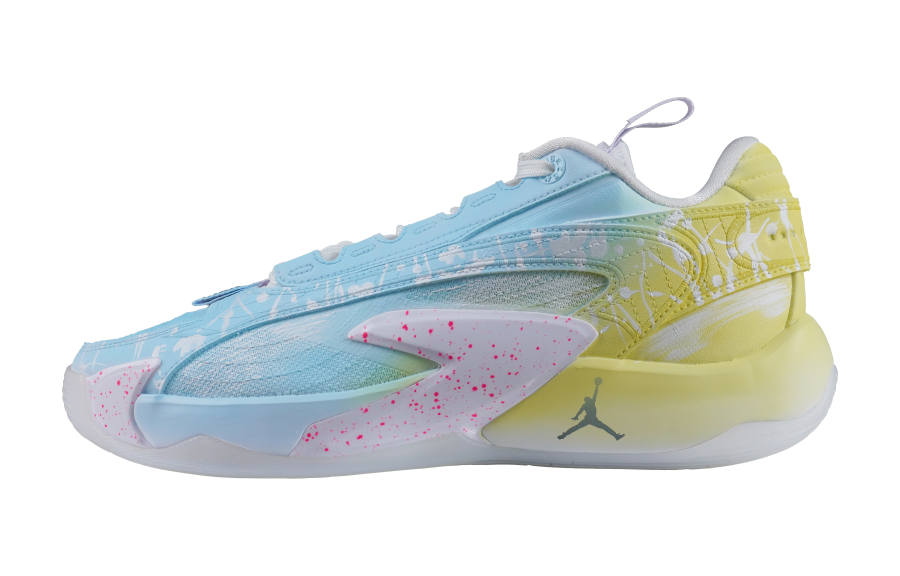 Jordan Jordan Luka 2 Low top Basketball Shoes Men's Gradient Yellow Blue