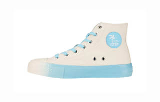 ISTEP High top Canvas Shoes Women's Sky Blue