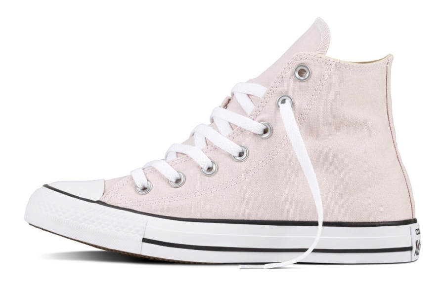 Converse Chuck Taylor All Star Hi Top 'Barely Rose' Classic And Versatile High top Canvas Shoes Women's Pink