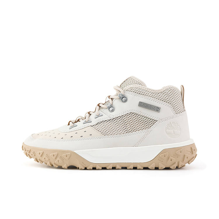 Timberland Mountaineering & Hiking Shoes Men's Light Gray White