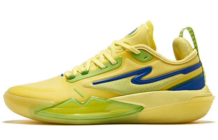 Erke Raid Low top Basketball Shoes Men's Lemon