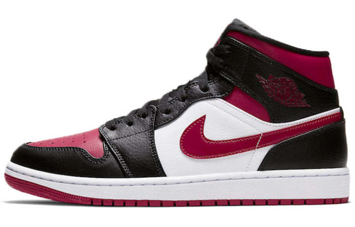 Jordan Jordan 1 Mid 'Bred Toe'