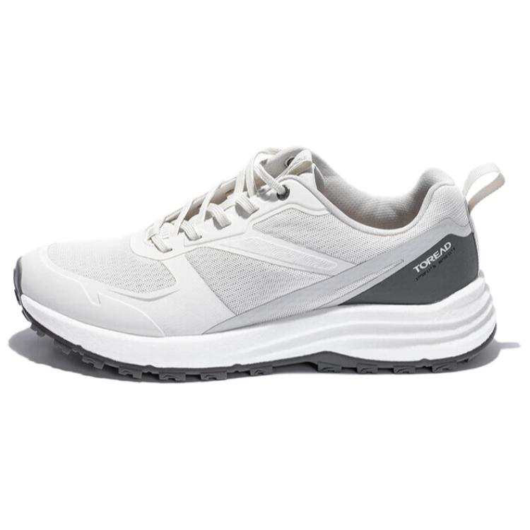 TOREAD Slip Resistant, Breathable, Lightweight Low top Hiking Shoes Men's Gray