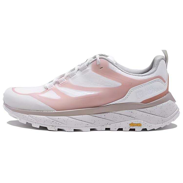 Jack Wolfskin Slip Resistant Abrasion Resistant Low top Hiking Shoes Women's Pink White