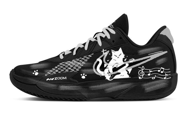 Nike Nike Air Zoom G.T. Cut Academy Shaking Head Cat Low top Basketball Shoes Men's Black White