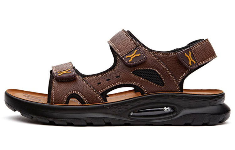 Jeep Jeep Beach Sandals Men's Red Brown