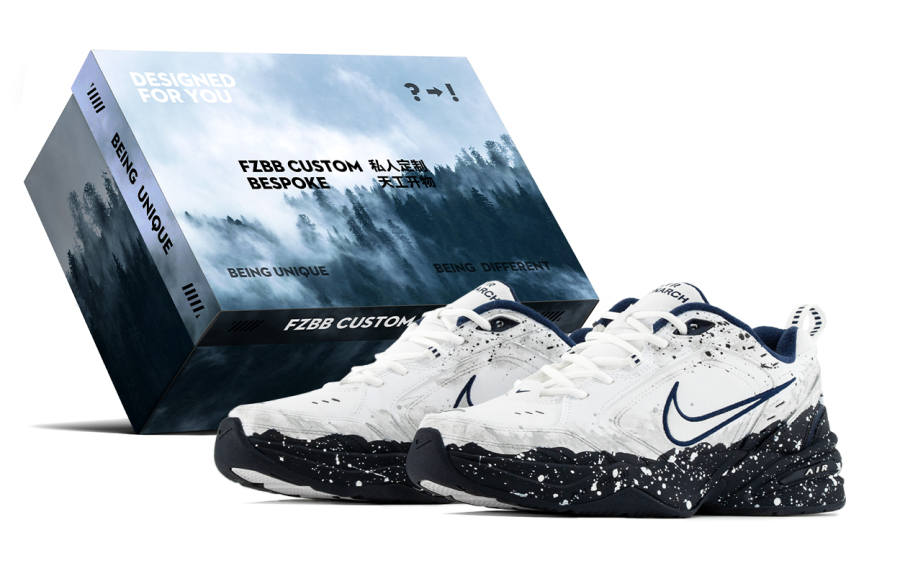 Nike Nike Air Monarch 4 Chinese Style Box, The Way Of The Outlaw Abrasion Resistant Height Increasing