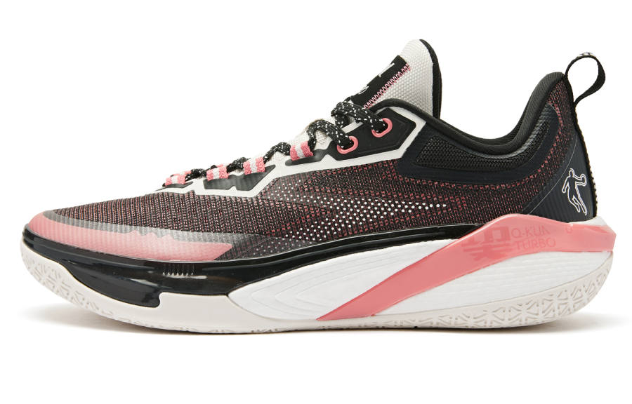 QIAODAN Prickle 7.0 PRO Q KUNGFU TURBO Cushioning Breathable Balance Height Increasing Low top Basketball Shoes Men's
