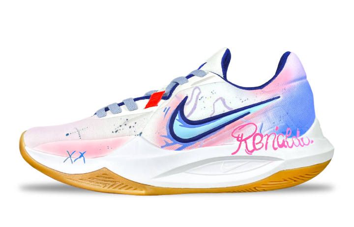Nike Nike Precision 6 Dreamy Realm, Chasing Dreams Abrasion Resistant Abrasion Resistant Low top Basketball Shoes Men's