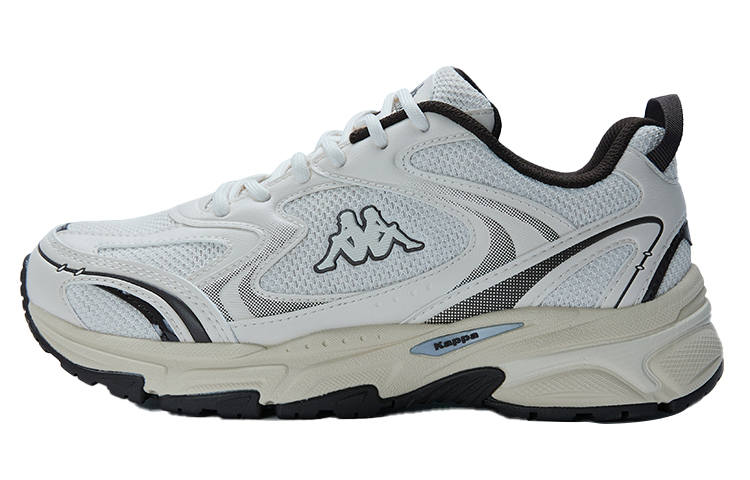 Kappa Textile, Synthetic Leather Low top Chunky Sneakers Unisex Moon Gray