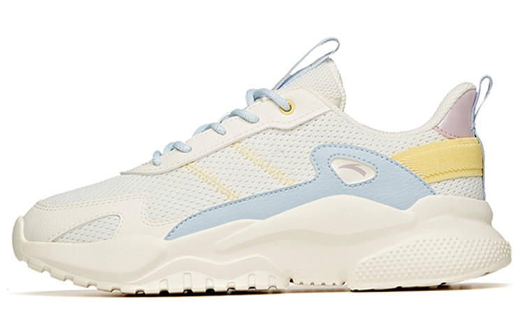 Anta Life Collection Textile, Synthetic Leather Slip Resistant, Abrasion Resistant, Lightweight Low top Chunky Sneakers