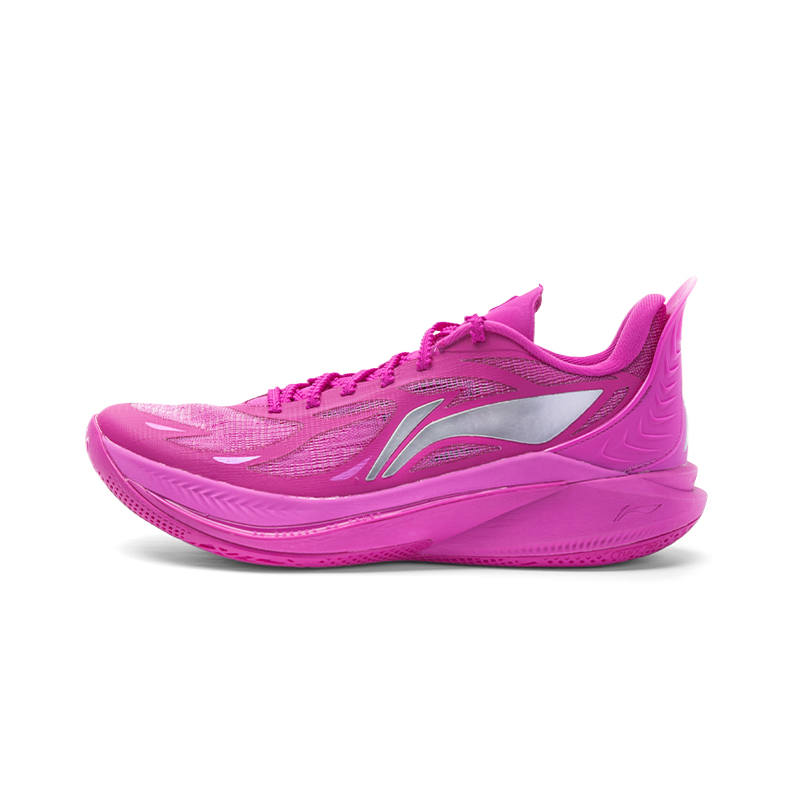 Li-Ning Li Ning Low Top Professional Competition Performance Basketball Shoes Men's Crackled Purple