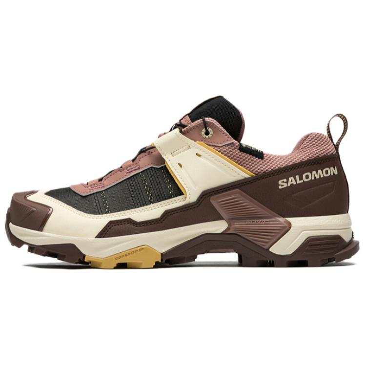SALOMON X ULTRA 5 Low top Hiking Shoes Women's Red Brown