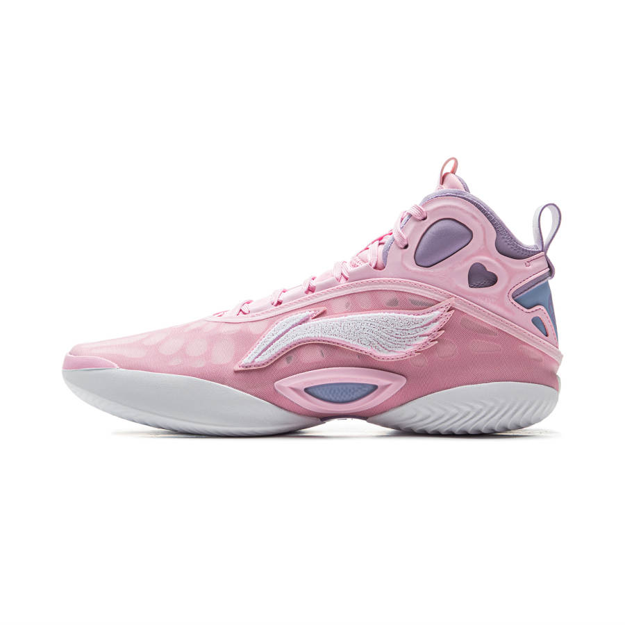 Li-Ning Li Ning Yushuai 19 Nuclear Core Mid top Basketball Shoes Men's Diamond Pink