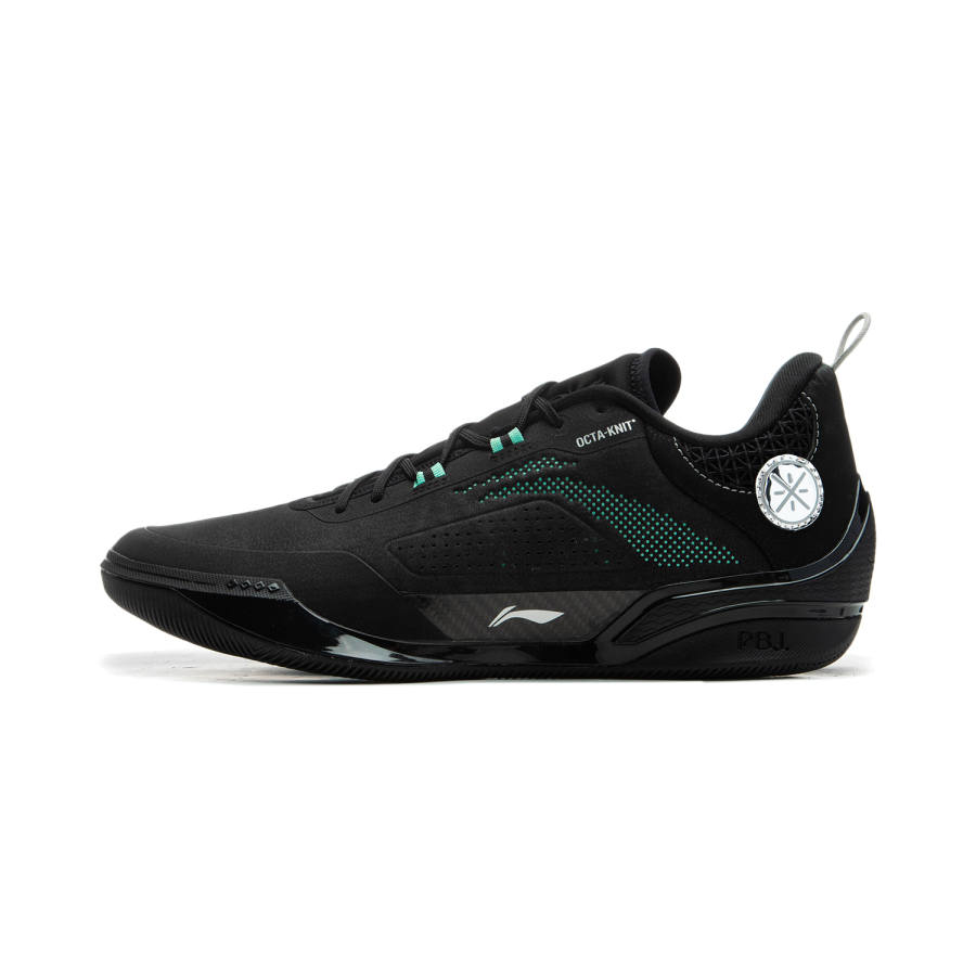 Li-Ning Li Ning Wade 808 4 Ultra Cushioning Slip Resistant Abrasion Resistant Low top Carbon Plate Basketball Shoes Men's Black