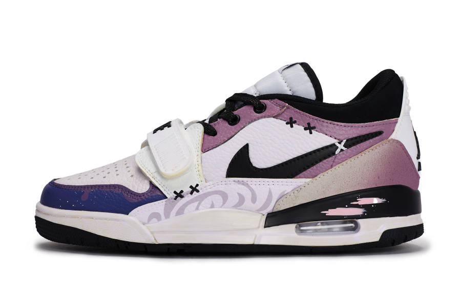 Jordan Jordan Legacy 312 Wondrous Plum Sauce, Tangy And Sweet Cushioning Abrasion Resistant Cushioning, Wear Resistant Mid top