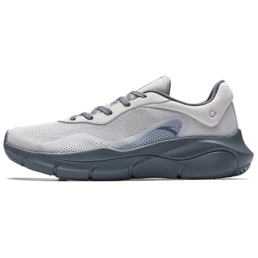 ANTA Anta Variety Training Collection Cushioning Lightweight Low top Training Shoes Men's Gray