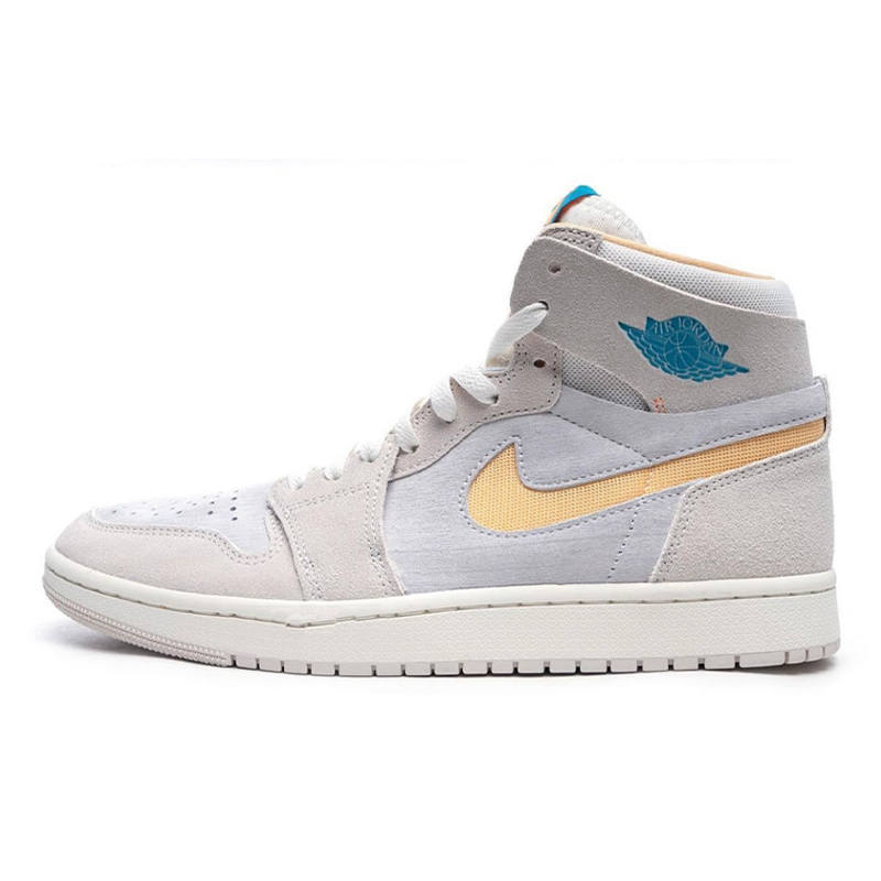 Jordan Air Jordan 1 Zoom Air Cmft 2 'Light Orewood Brown Citrus Aquatone'