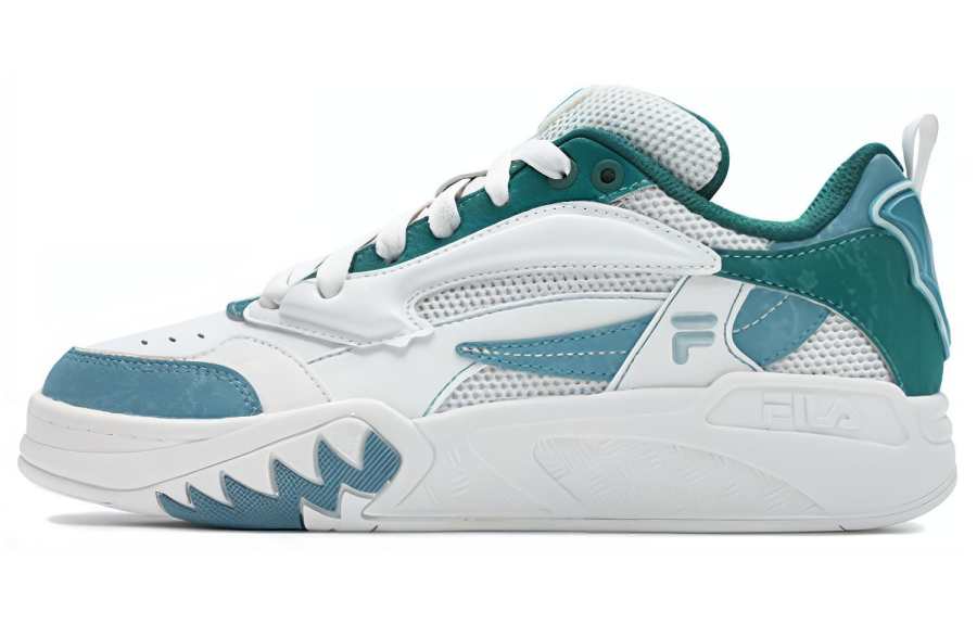FILA FUSION DESPERADO Outlaw LOW top Vintage Basketball Shoes Women's White Green