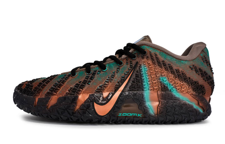 Nike Nike Ja Morant 3 REGO Hot Dog, Bronze Impression Low top Basketball Shoes Men's Black