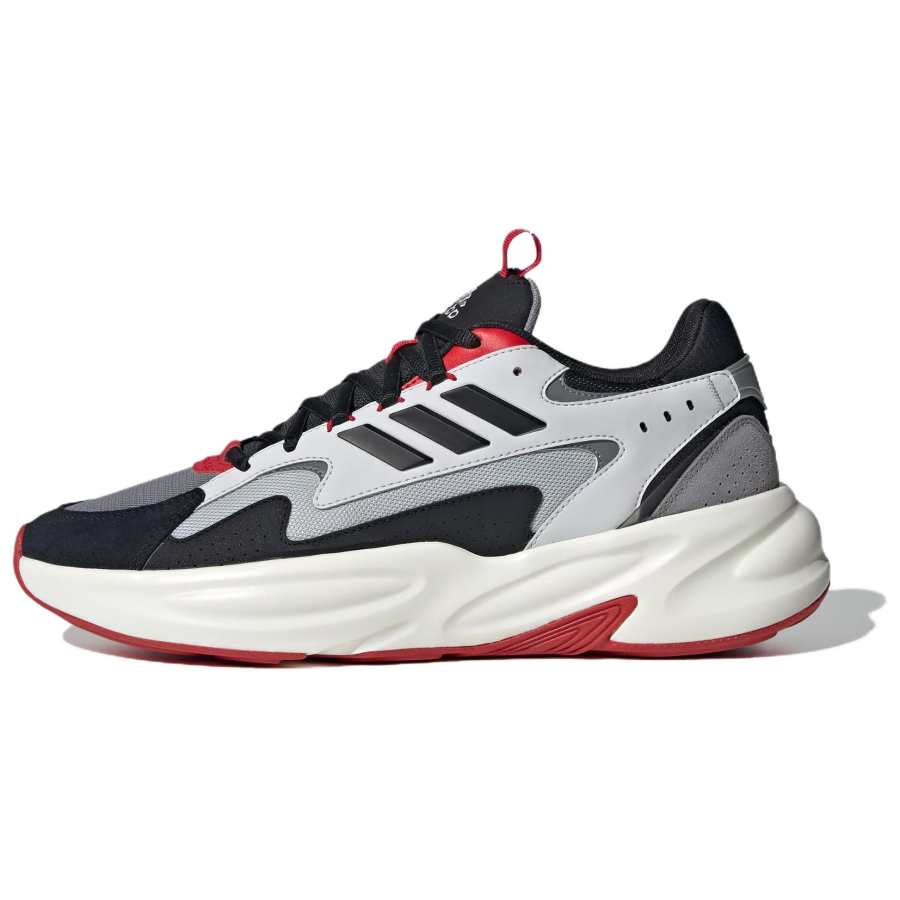 Adidas Adidas OZWAVE Slip Resistant Abrasion Resistant Low top Chunky Sneakers Unisex Black Gray