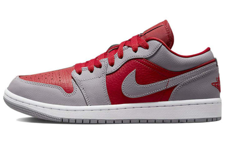 Jordan Jordan 1 Low Se Homage Split Gym Red Cement Grey Women's