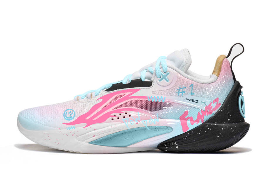 Li-Ning Li Ning Speed 10 Game Rhapsody Cushioning Slip Resistant Abrasion Resistant Breathable