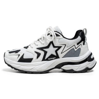 Swinsger Leather Lightweight Low top Chunky Sneakers Men's