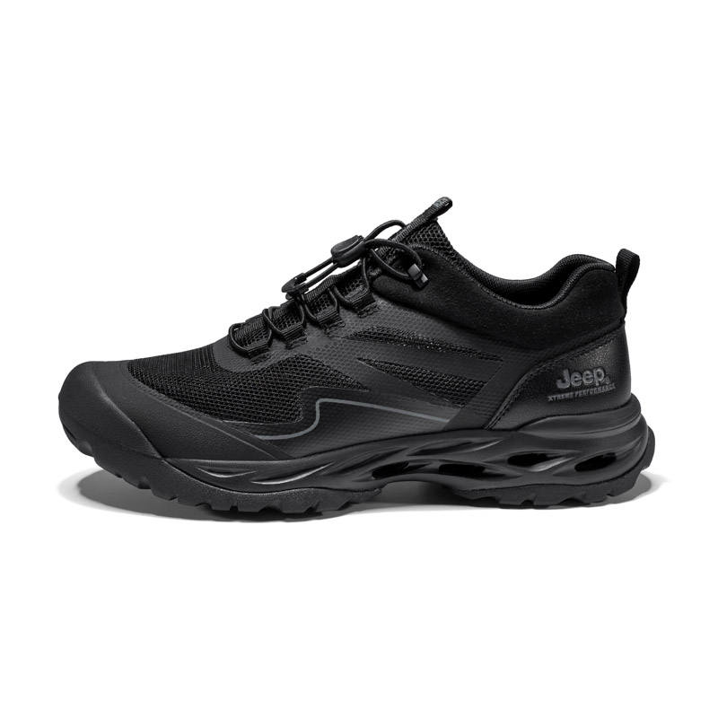 Jeep River Trekking Shoes Men's Black