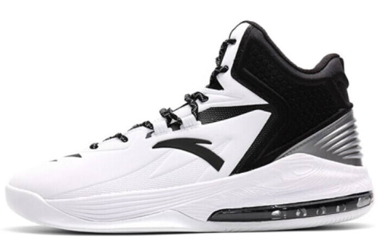 ANTA ANTA Basketball Collection Basketball Shoes Men's High Top White/Black