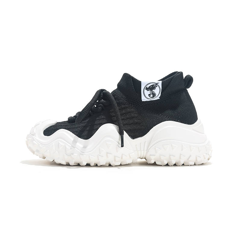 Jifffly Cushioning Slip Resistant Abrasion Resistant Lightweight Mid top Chunky Sneakers Unisex