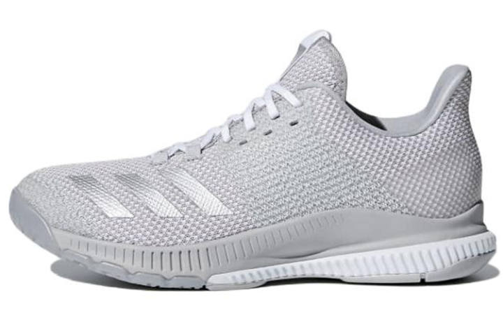 Adidas Adidas Crazyflight Volleyball Shoes Women's Low Top Gray/White