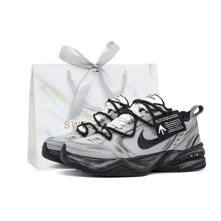 Nike Nike Air Monarch 4 Chunky Sneakers Unisex Low Top Black/Gray