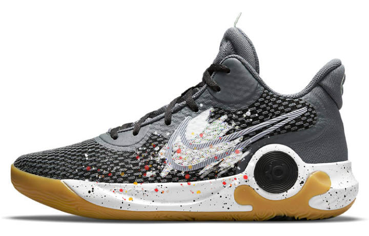 Nike Nike KD Trey 5 IX Vintage Basketball Shoes Men's Low Top Gray/Black