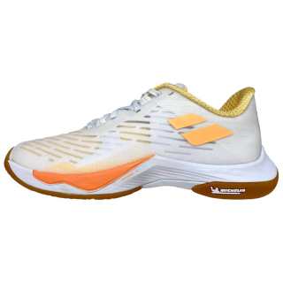 Babolat Abrasion Resistant Abrasion Resistant Low top Tennis Shoes Women's White Yellow