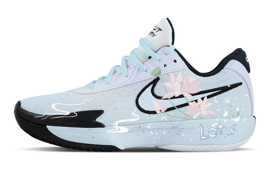 Nike Nike Air Zoom G.T. Cut Academy Reflecting Sun Lotus Low top Basketball Shoes Men's Light Blue